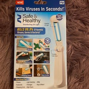 Safe & Healthy Disinfecting UV Light